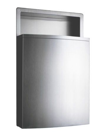 Bobrick B-43644 ConturaSeries® Recessed Waste Receptacle with LinerMate®