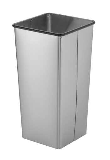 Bobrick B-2260 Floor Standing Open Top Waste Receptacle - 13 gal.