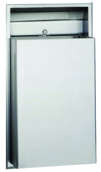Bobrick B-3644 ClassicSeries® Recessed Waste Receptacle