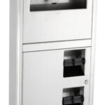 Bobrick B-3479 ClassicSeries® Surface Mounted Toilet Seat Cover Dispenser and Toilet Tissue Dispenser