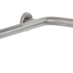 Bobrick B-6861 Two-Wall Shower Stall Grab Bar 1-1/2" DIA