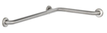 Bobrick B-6861 Two-Wall Shower Stall Grab Bar 1-1/2" DIA