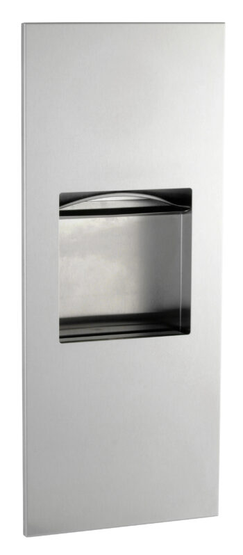 Bobrick B-36903 TrimLine™ Paper Towel Dispenser Waste Receptacle