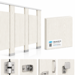 1042 DesignerSeries™ High Pressure Laminate Overhead Braced Toilet Partitions