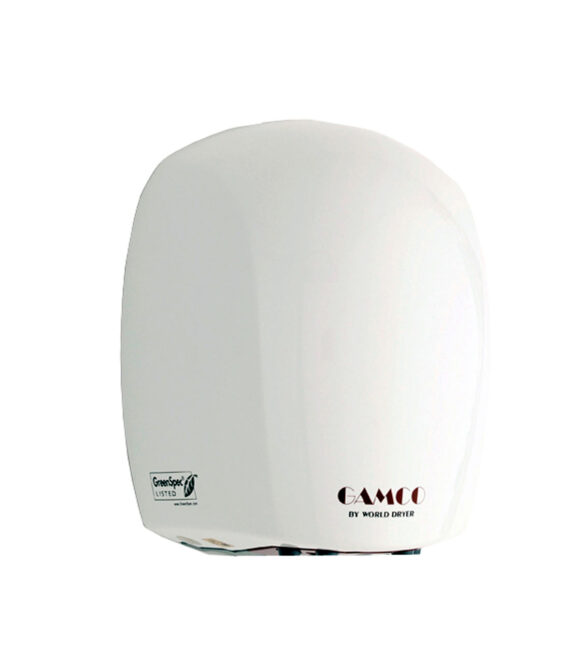Gamco DR-570 115V Surface-Mounted Hand Dryer - White Epoxy Cover
