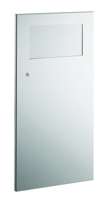 Bobrick B-35633 TrimLineSeries™ Recessed Waste Receptacle w/ Disposal Door