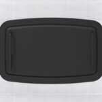 Koala KB310-SSRE-MBLK Horizontal Stainless Steel Recessed-Mounted, Matte Black