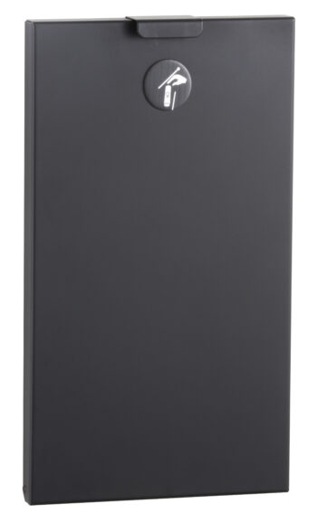 Bobrick B-3513.MBLK Recessed Sanitary Napkin Disposal, Matte Black