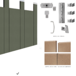Bobrick SierraSeries Gapless 1098G.67DDS Toilet Partitions