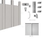 Bobrick DuraLineSeries 1088.67DDS Toilet Partitions