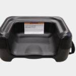 Koala KB854-02S Restaurant Booster with Strap – Black