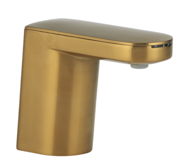 Bobrick B-950 Counter-Mounted Automatic Fino Collection Top-Fill Liquid Soap Dispenser, Brushed Brass