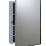 Gamco MC-2 Surface-Mounted Stainless Steel Medicine Cabinet