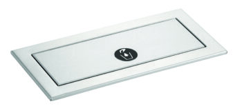 Bobrick B-527 TrimLineSeries™ Waste Disposal Door for Countertop Mounting